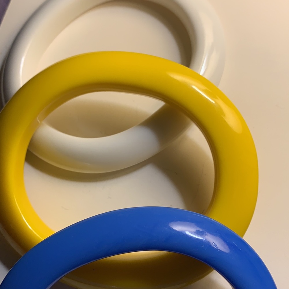 Mod Lucite Bracelets - image 3